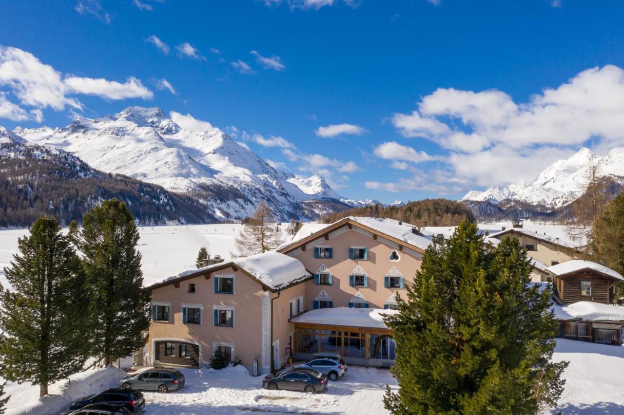 Hotel Chesa Randolina Sils Maria Exterior foto